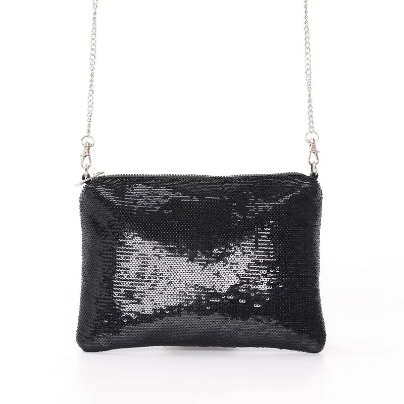 Elegante Clutch mit glitzernden Details Skanto