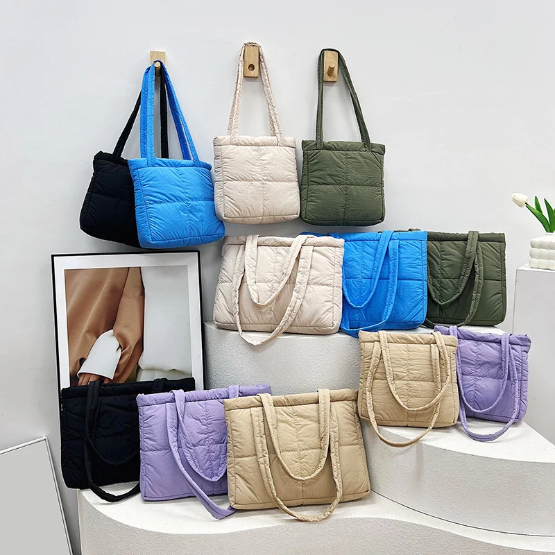 Elegante gepolsterte Schultertasche Skanto