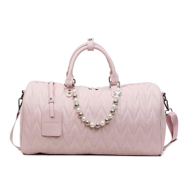 Elegante Reisetasche im modernen Rauten-Design Skanto