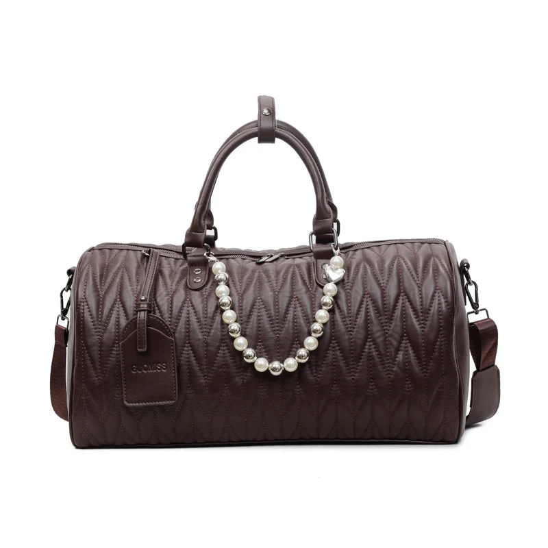 Elegante Reisetasche im modernen Rauten-Design Skanto