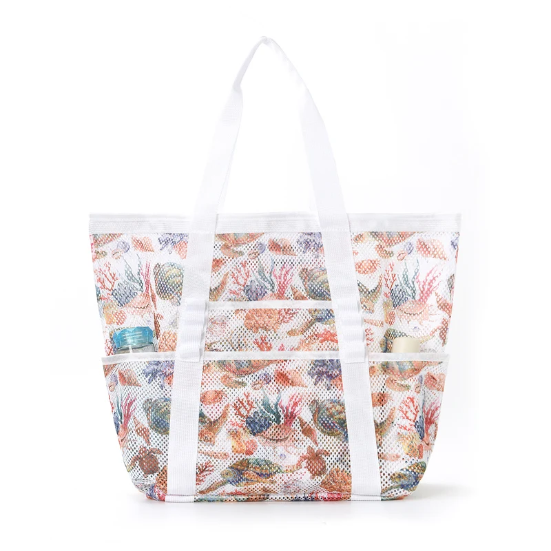 Praktische Strandtasche im luftigen Mesh-Design Skanto