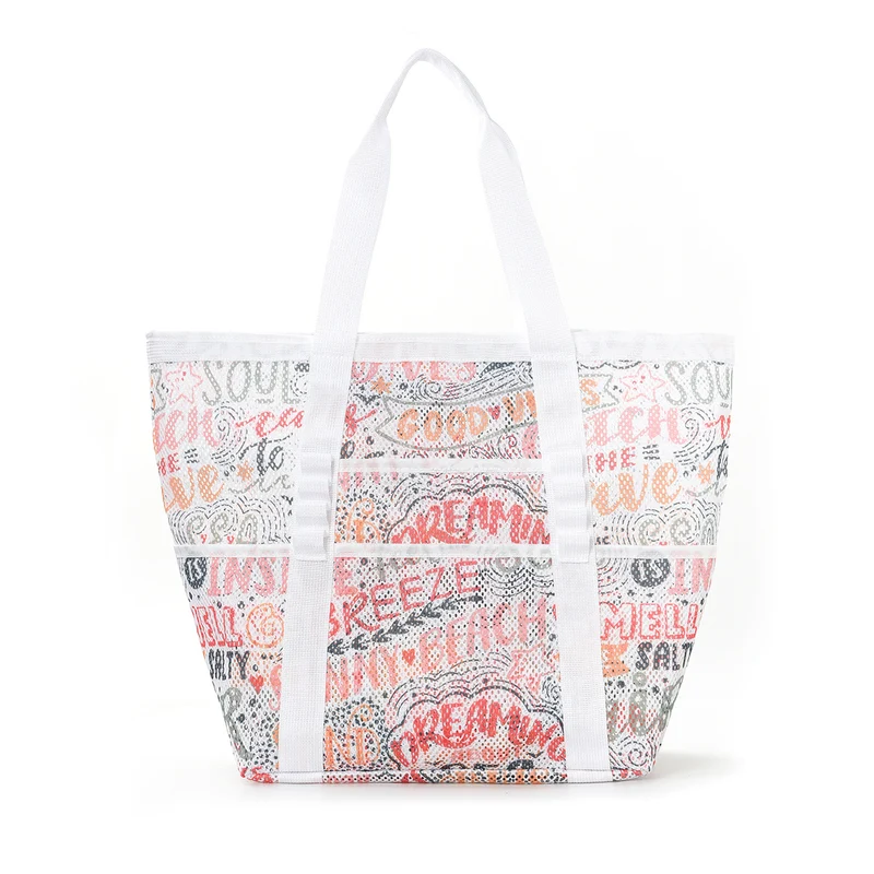 Praktische Strandtasche im luftigen Mesh-Design Skanto