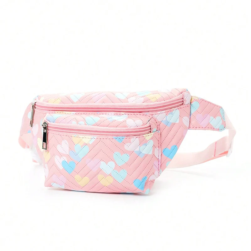 Gürteltasche mit herzförmigem Design und mehreren Fächern Skanto