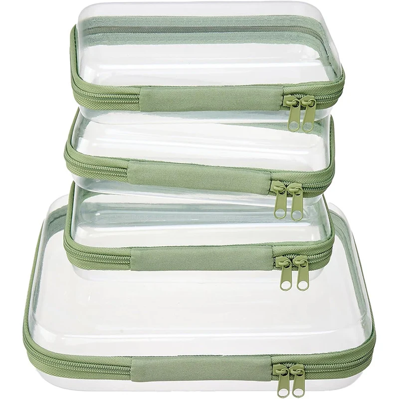 Aufbewahrungstaschen-Set mit transparentem Design Skanto