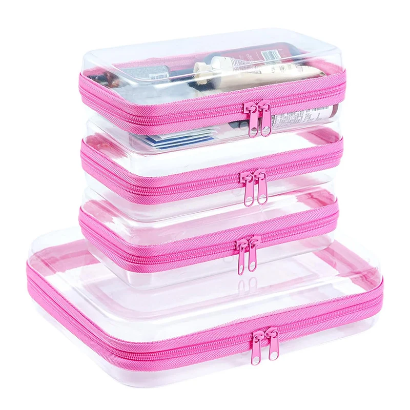 Aufbewahrungstaschen-Set mit transparentem Design Skanto