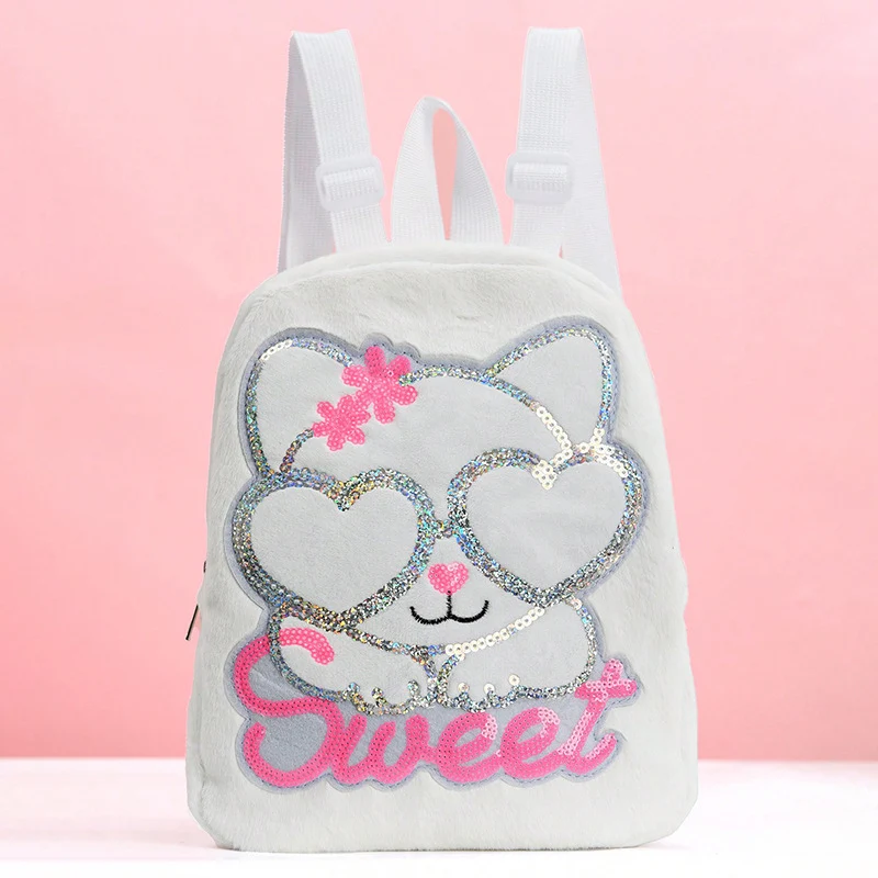 Plüsch-Rucksack mit Tiermotiv Skanto
