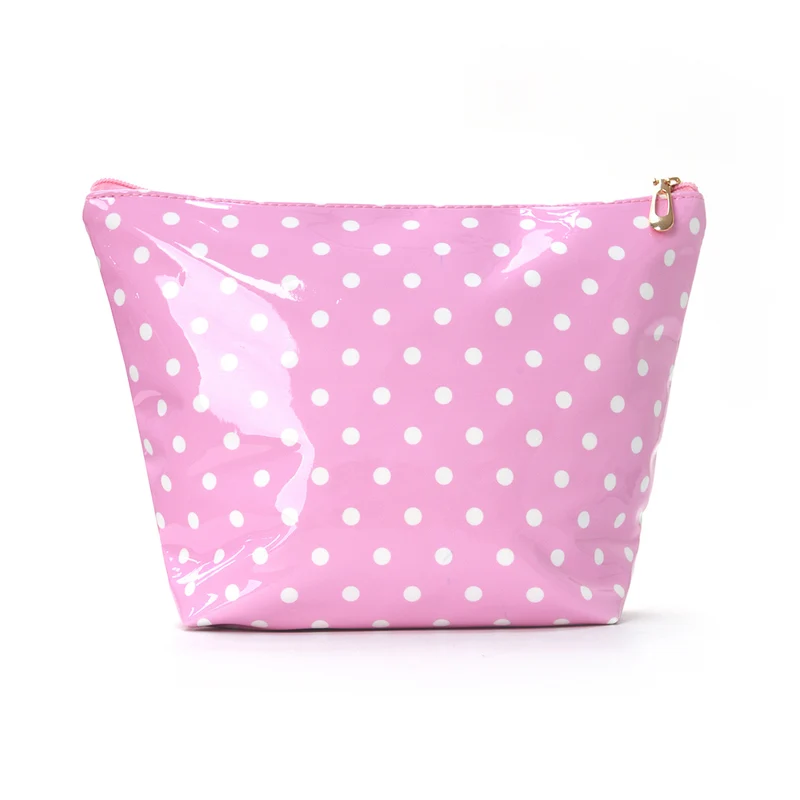 Wasserabweisende Kosmetiktasche mit Tupfen-Design Skanto