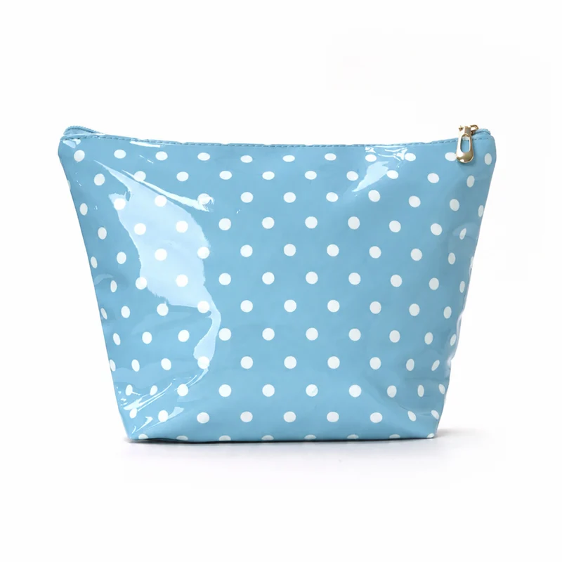 Wasserabweisende Kosmetiktasche mit Tupfen-Design Skanto