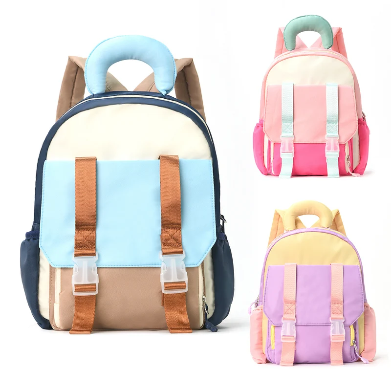 Trendige Schultasche mit farbigen Akzenten Skanto