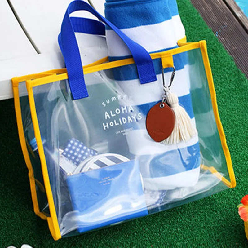 Transparente Strandtasche mit mehreren Innenfächern Skanto