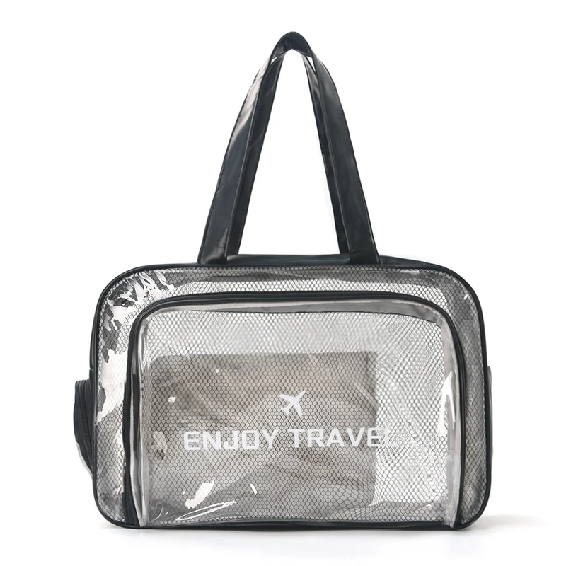 Transparente Reisetasche mit vielseitigen Fächern Skanto