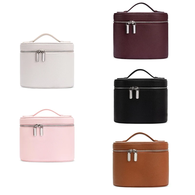 Kosmetik-Aufbewahrungstasche mit elegantem Design und stabilem Griff Skanto
