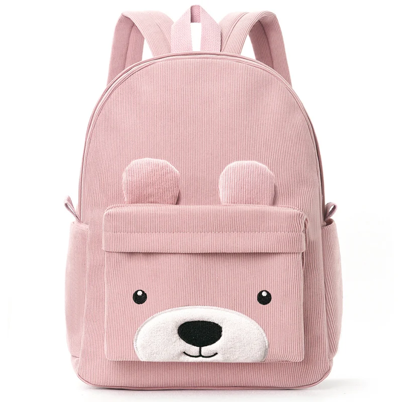 Kinderrucksack mit verspieltem Bärenmotiv Skanto