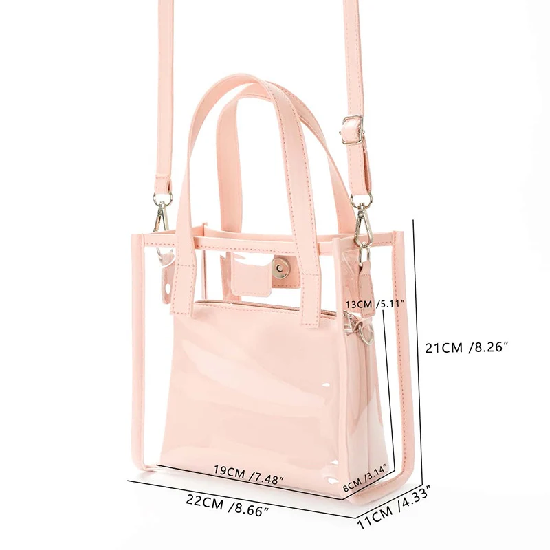 Transparente Handtasche Skanto