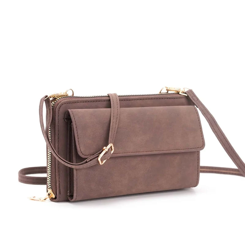Handtasche mit multifunktionalen Taschen und abnehmbarem Schultergurt Skanto
