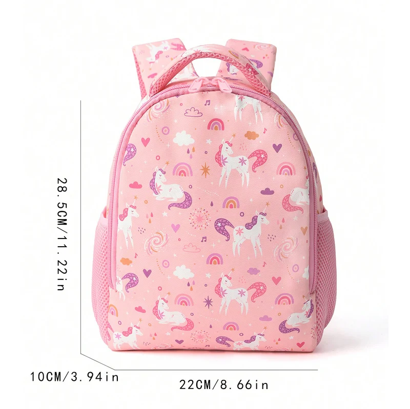 Glitzernder Rucksack mit Regenbogen-Design Skanto