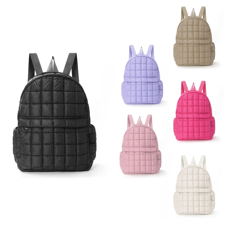 Gepolsterter Rucksack im quadratischen Design Skanto