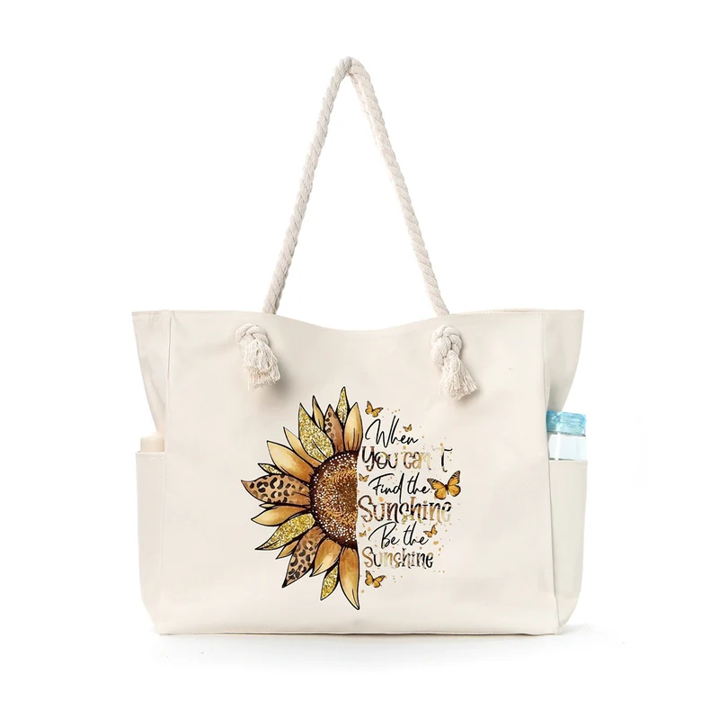 Strandtasche mit praktischen Seitentaschen und robustem Design Skanto