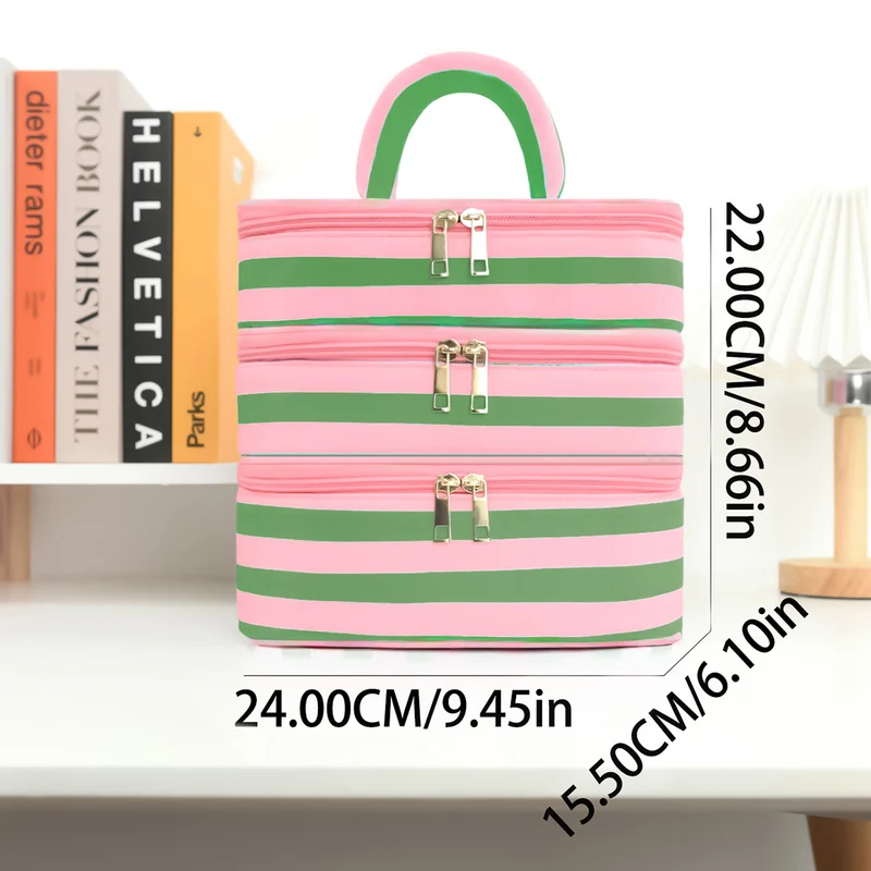 Stylischer Kosmetik-Organizer mit mehreren Fächern Skanto