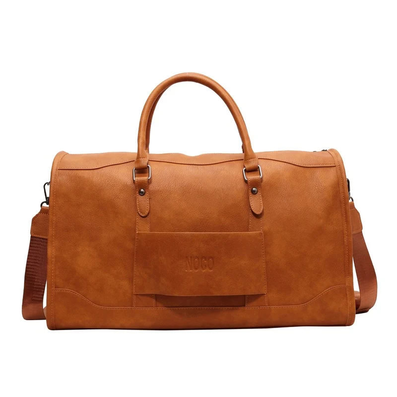 Hochwertige Leder-Reisetasche Skanto
