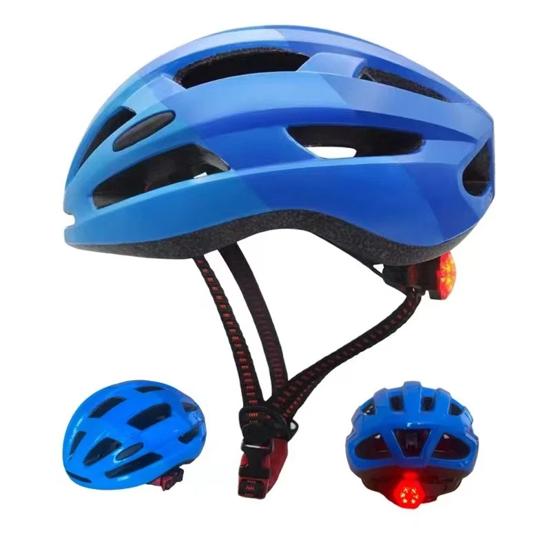 Sichtbarer Fahrradhelm mit LED-Licht Skanto