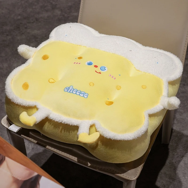 3D-Plüsch-Sitzkissen im Sandwich-Design Skanto