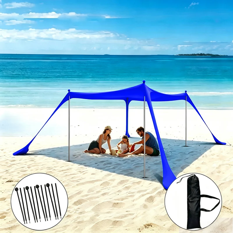 Leichte, sandabweisende Stranddecke Skanto