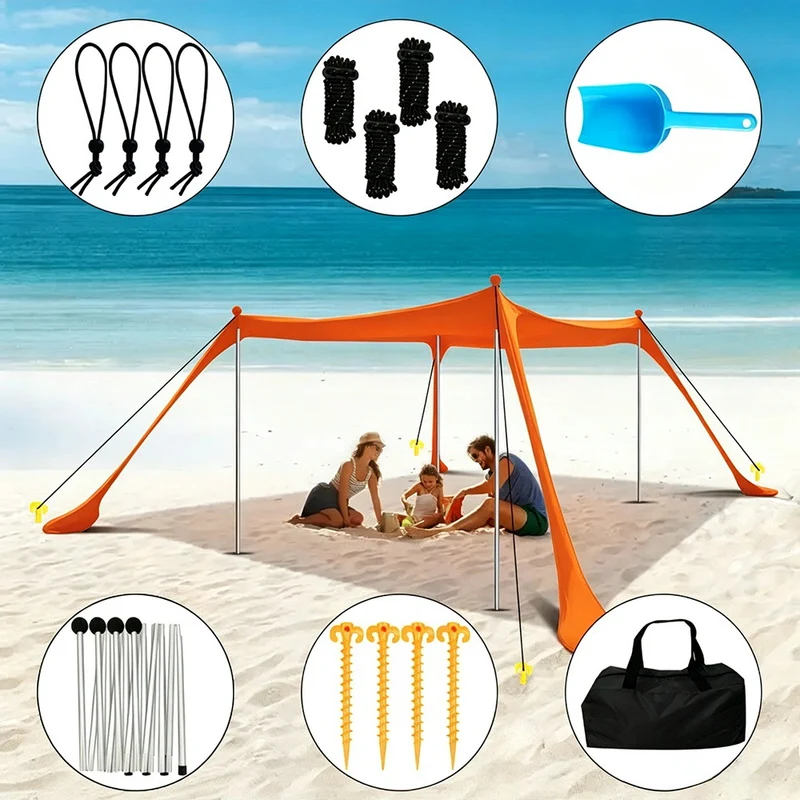 Vielseitiges Outdoor-Zeltdach Skanto