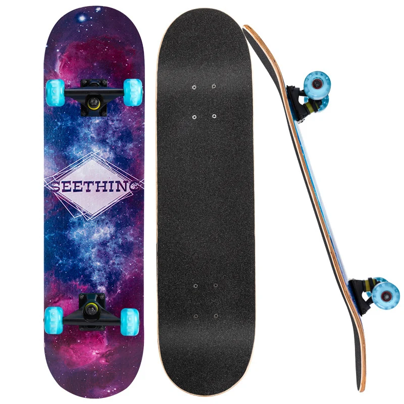 Robustes Grafik-Skateboard Skanto