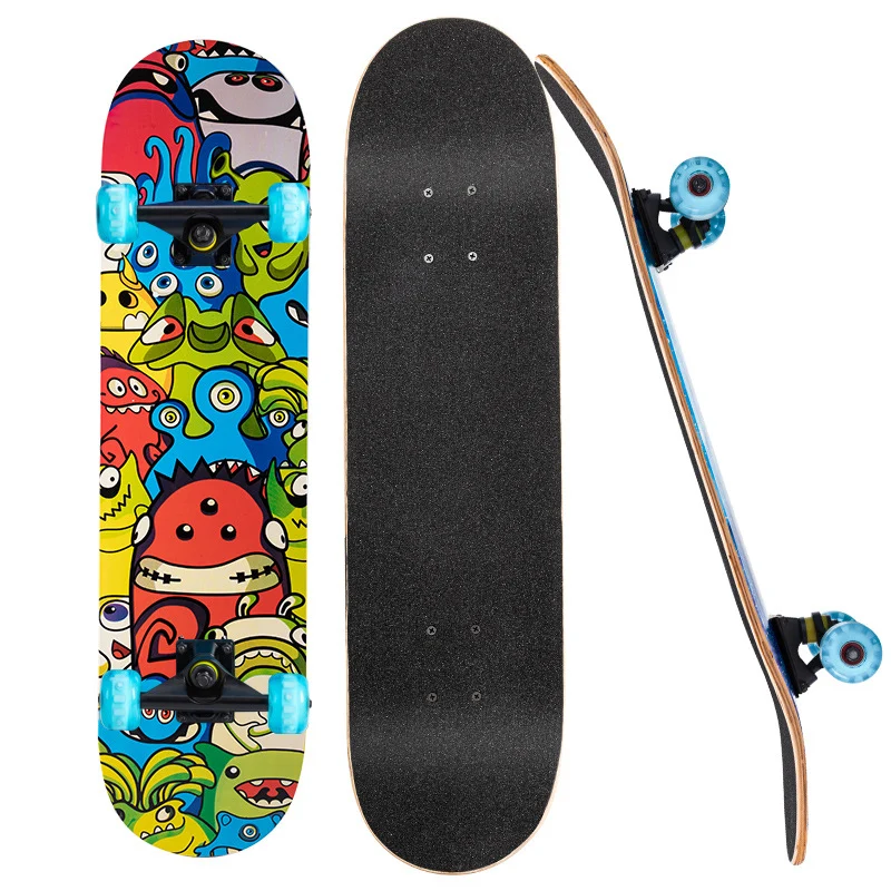 Robustes Grafik-Skateboard Skanto