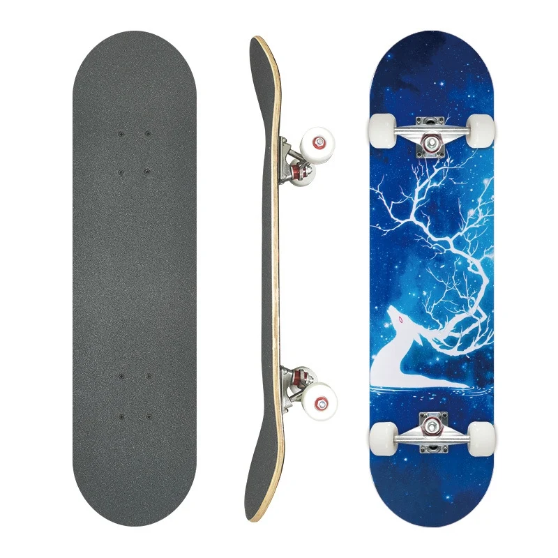 Grafisches Künstlerisches Skateboard Skanto