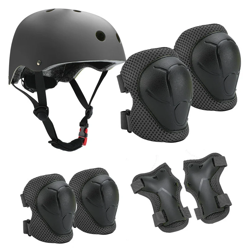 Sport-Knie- und Ellbogenschützer-Set Skanto