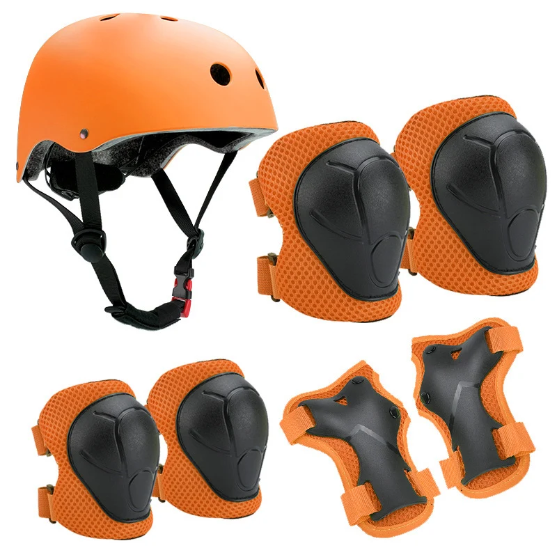 Sport-Knie- und Ellbogenschützer-Set Skanto