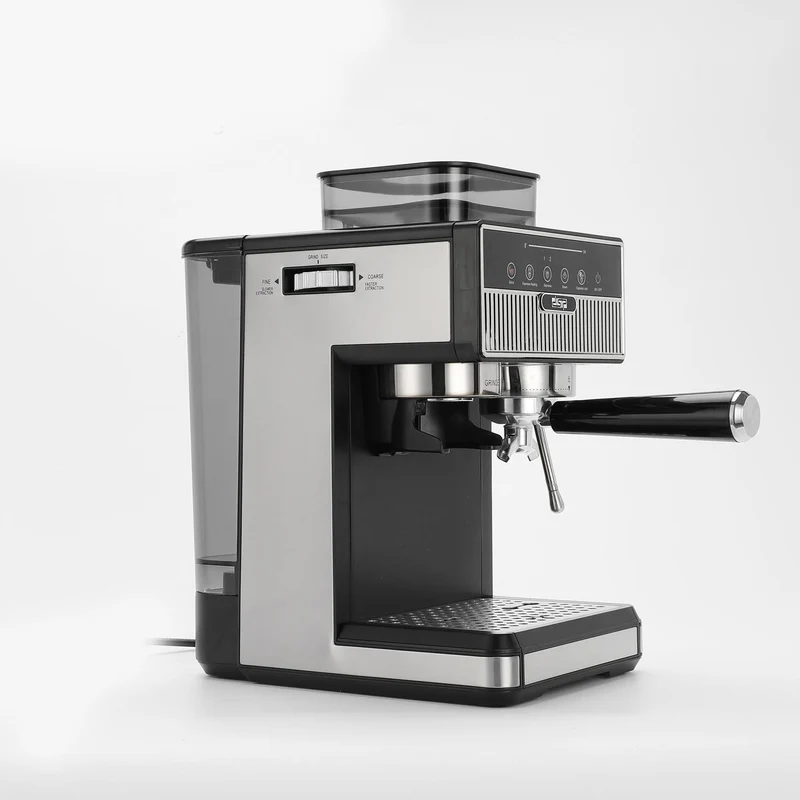 Espressomaschine mit integriertem Mahlwerk und präzisen Temperatureinstellungen Skanto