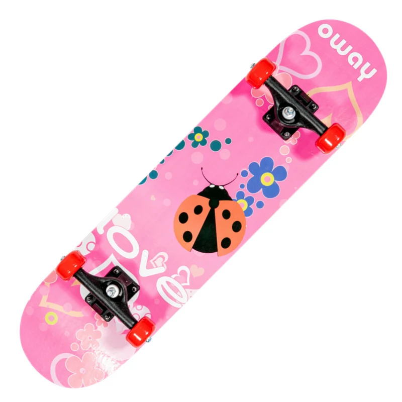 Trick-Skateboard mit Drachengrafik Skanto