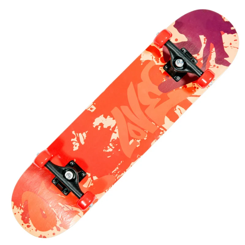 Trick-Skateboard mit Drachengrafik Skanto