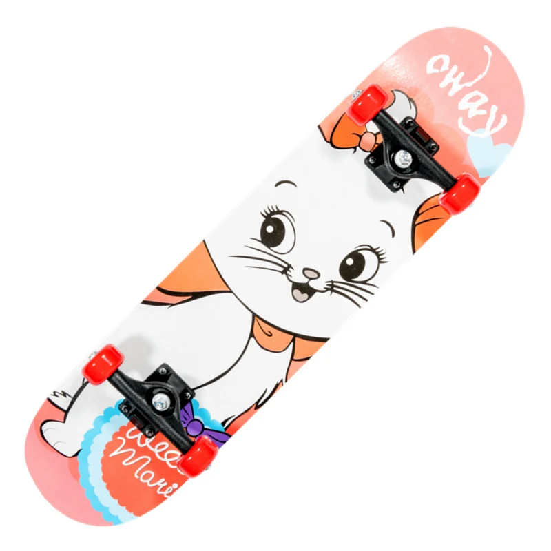 Trick-Skateboard mit Drachengrafik Skanto