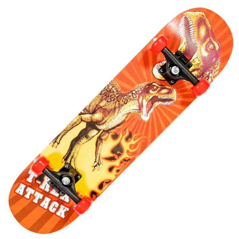Skateboard mit Drachengrafik Skanto