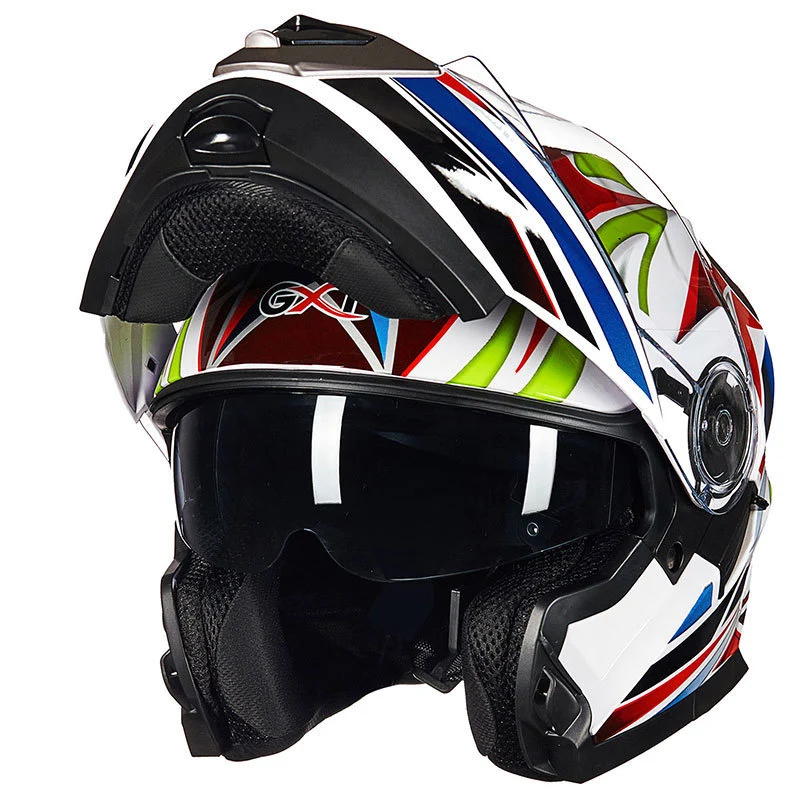 Aerodynamischer Integral-Motorradhelm Skanto
