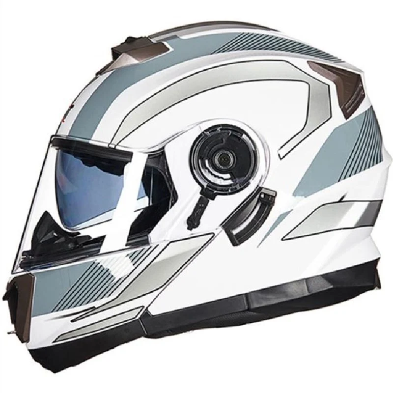 Aerodynamischer Integral-Motorradhelm Skanto