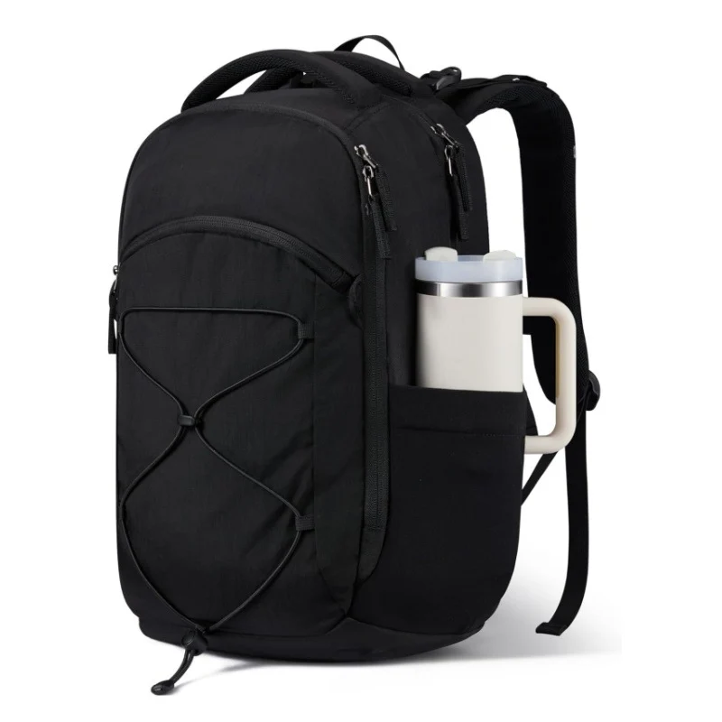Multifunktionaler Rucksack mit Getränkehalter und elastischem Kordelzug Skanto