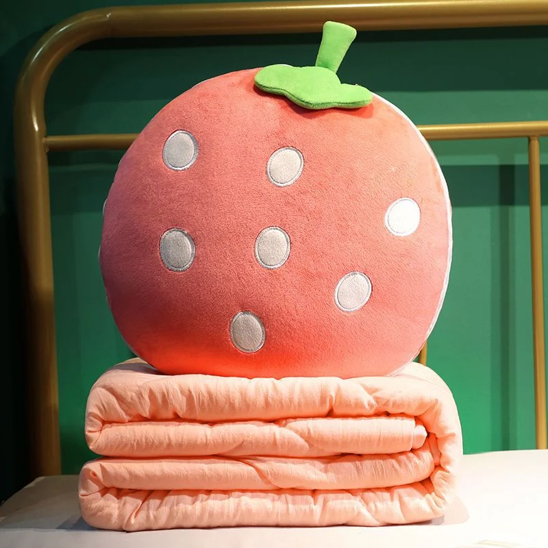 Kuschelkissen mit Erdbeer-Design Skanto