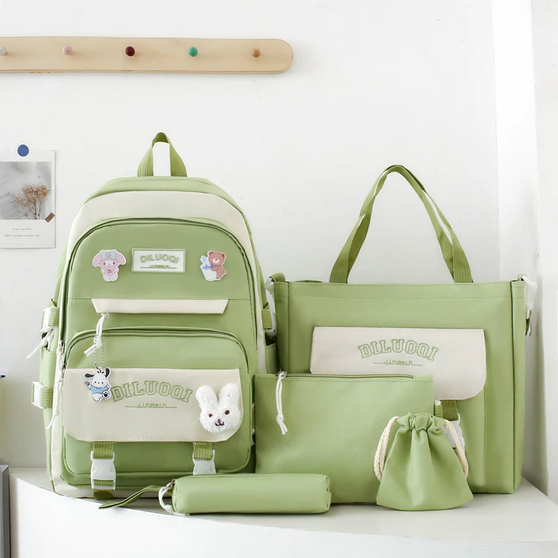 Mehrzweck-Schulrucksack- und Tragetaschen-Set Skanto