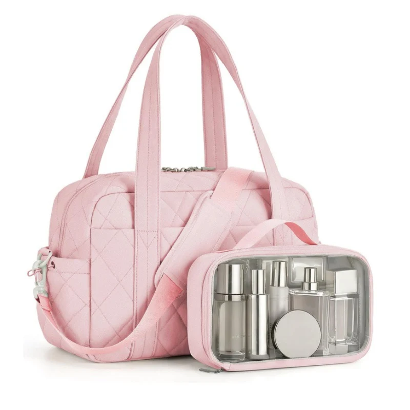 Kosmetik-Reisetasche mit transparentem Organizer Skanto