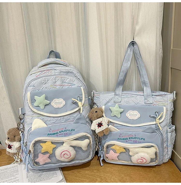 Multifunktionaler College-Schulrucksack Skanto
