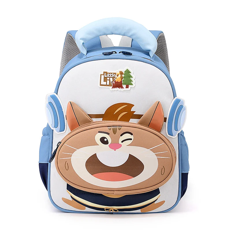 Schulrucksack mit Cartoon-Motiv für Kinder Skanto