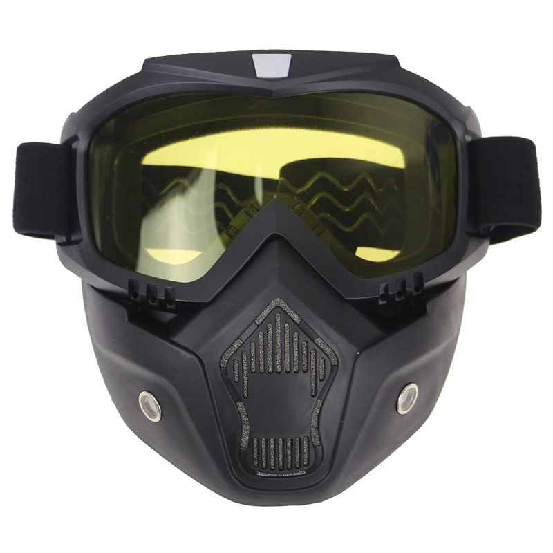 Offroad-Motorradbrille mit Doppelscheibe Skanto