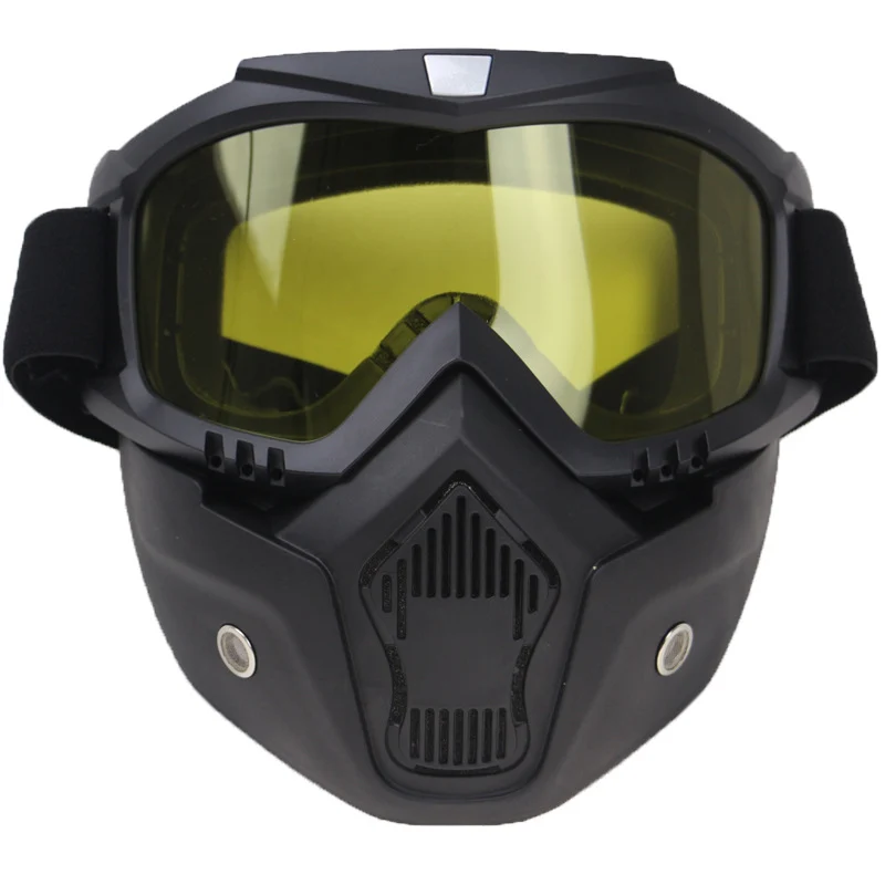 Offroad-Motorradbrille mit Doppelscheibe Skanto