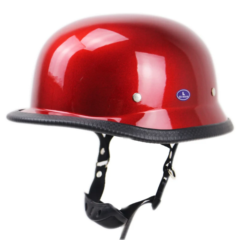 Motorradhelm im Vintage-Stil mit offenem Visier Skanto