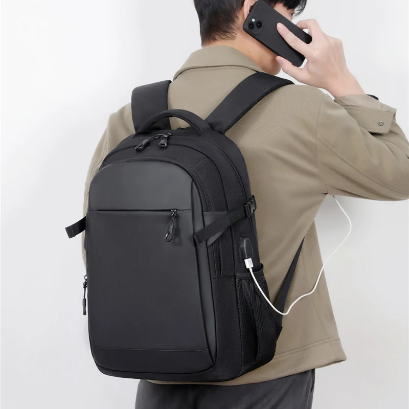 Eleganter Laptop-Rucksack mit vielseitigen Fächern und ergonomischem Design Skanto